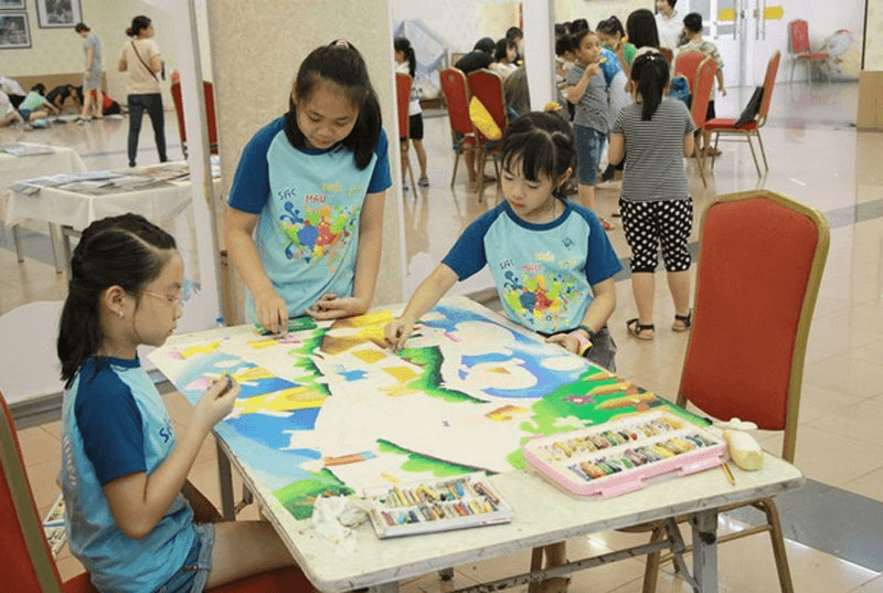 Nhiều hoạt động dành cho thiếu nhi trong chương trình “Ngày hội thế giới tuổi thơ”