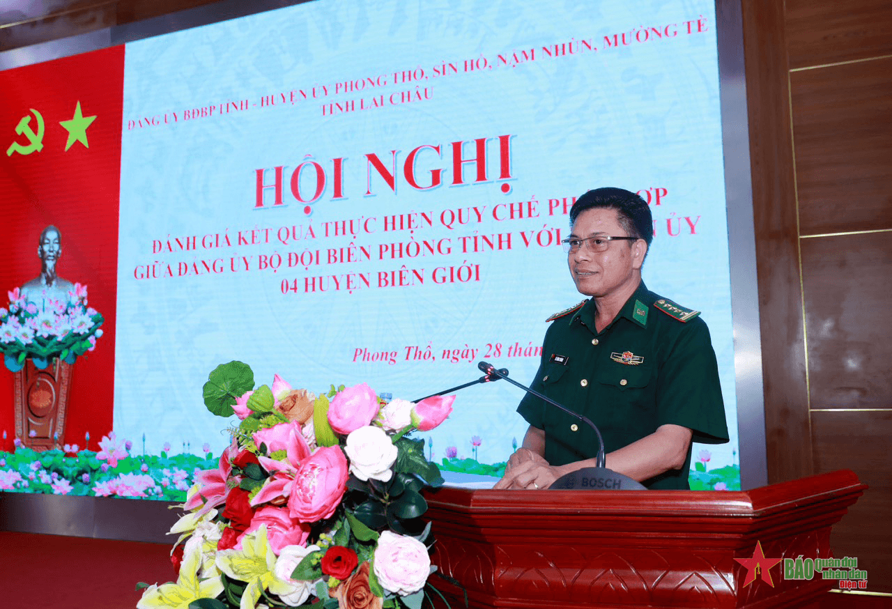 Nâng cao hiệu quả quy chế phối hợp giữa Bộ đội Biên phòng tỉnh Lai Châu với 4 huyện biên giới
