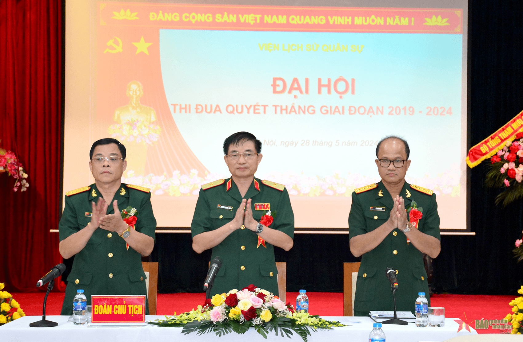 Viện Lịch sử Quân sự: Thống nhất ý chí và hành động, thi đua hoàn thành xuất sắc nhiệm vụ