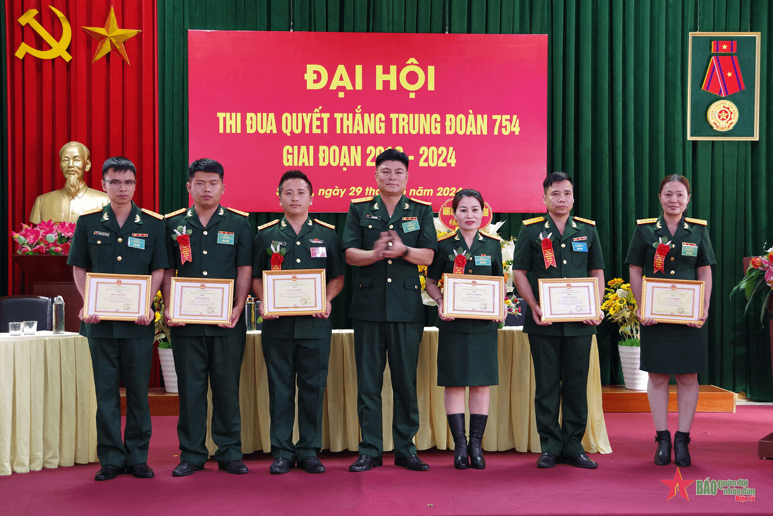 Trung đoàn 754 thường xuyên đổi mới nội dung, hình thức thi đua