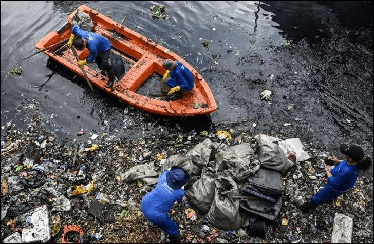 Philippines nỗ lực chống ô nhiễm rác thải nhựa trên sông