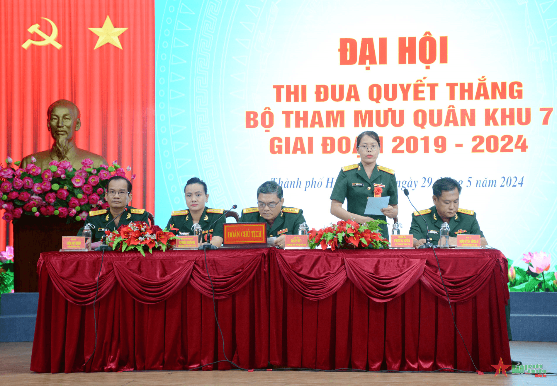 Bộ Tham mưu Quân khu 7 thi đua tham mưu trúng, đúng, hiệu quả
