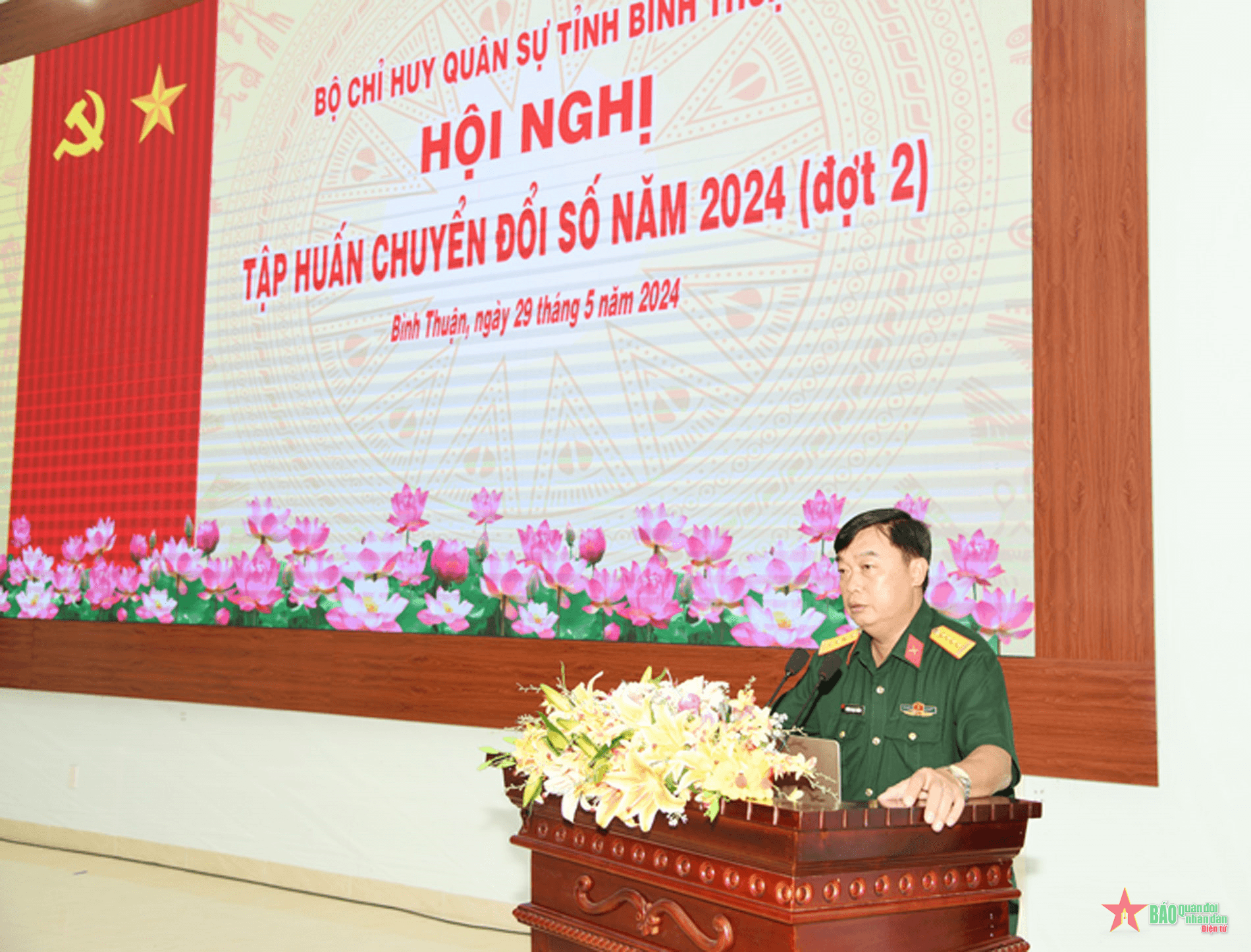 Lực lượng vũ trang tỉnh Bình Thuận đẩy mạnh công tác chuyển đổi số
