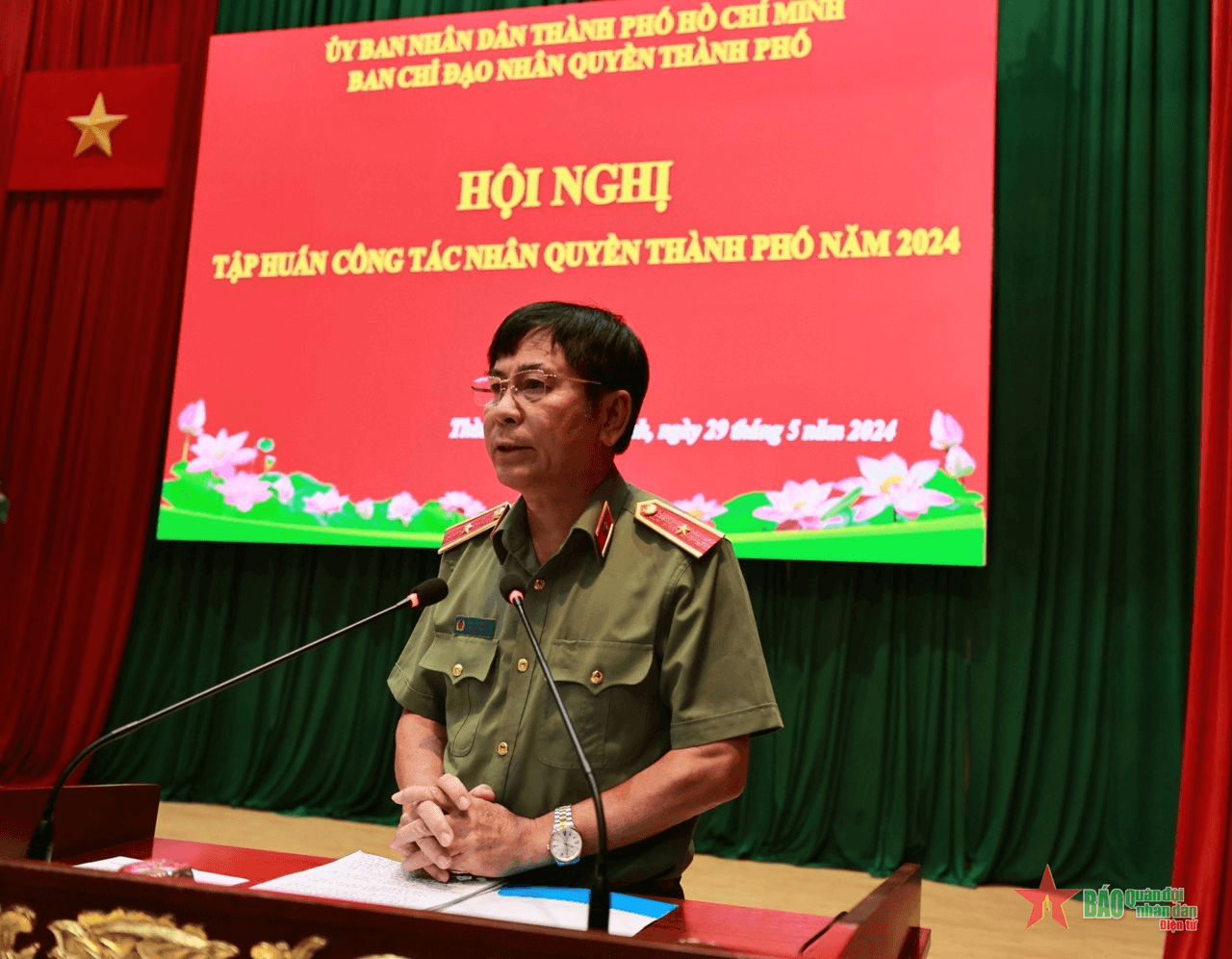 Hội nghị tập huấn công tác nhân quyền TP Hồ Chí Minh năm 2024