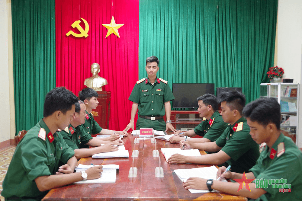 Đảng bộ Sư đoàn 2, Quân khu 5: Nâng cao chất lượng sinh hoạt chuyên đề ở chi bộ