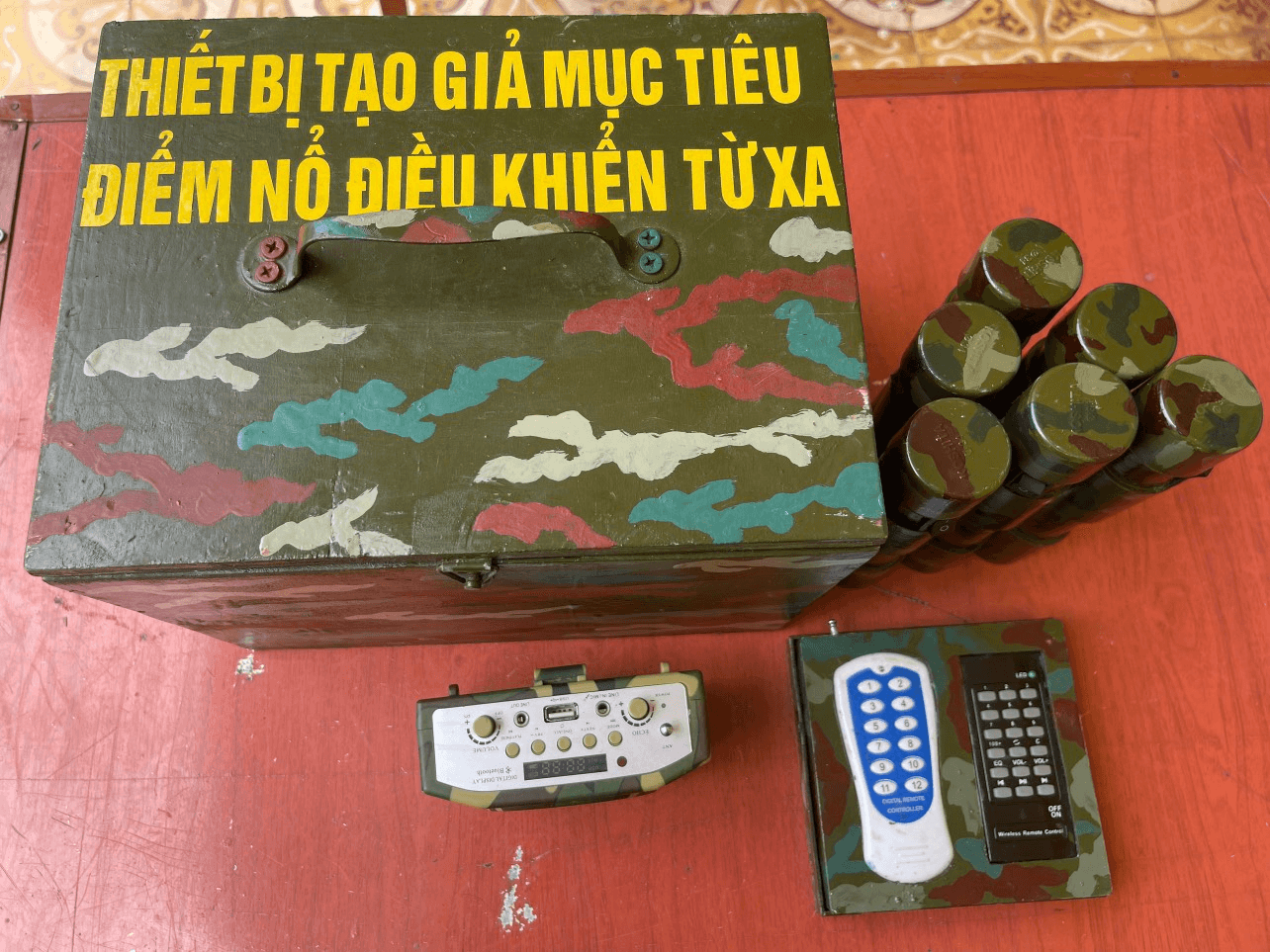 Hành trình sáng tạo: Bộ thiết bị tạo giả mục tiêu điều khiển từ xa
