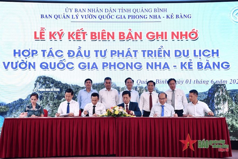Quảng Bình: Mời gọi đầu tư khai thác 20 điểm du lịch mới ở Vườn quốc gia Phong Nha - Kẻ Bàng

​