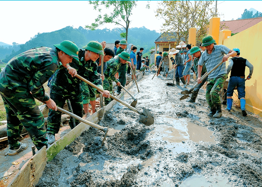 Bộ đội Biên phòng: Tích cực tham gia xây dựng hệ thống chính trị cơ sở