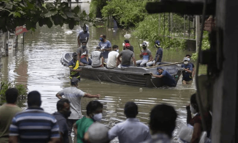 14 người thiệt mạng do bão lũ ở Sri Lanka