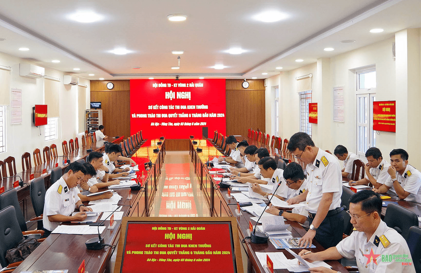 Vùng 2 Hải quân thực hiện tốt Phong trào Thi đua Quyết thắng