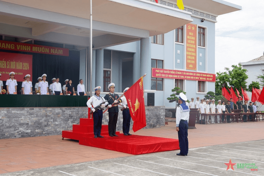 Các đơn vị tổ chức Lễ tuyên thệ chiến sĩ mới năm 2024