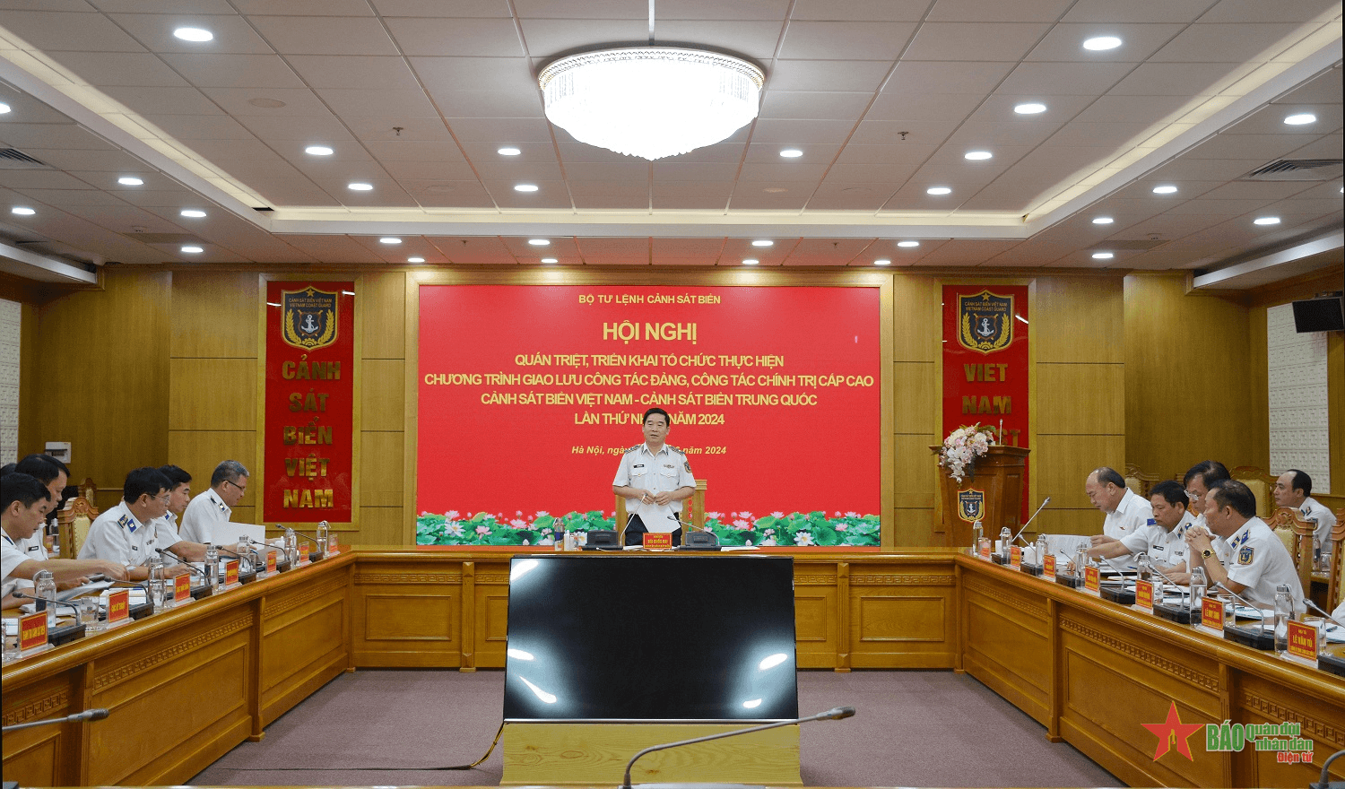 Chương trình giao lưu công tác Đảng, công tác chính trị cấp cao Cảnh sát biển Việt Nam - Cảnh sát biển Trung Quốc dự kiến diễn ra vào tháng 8 tới