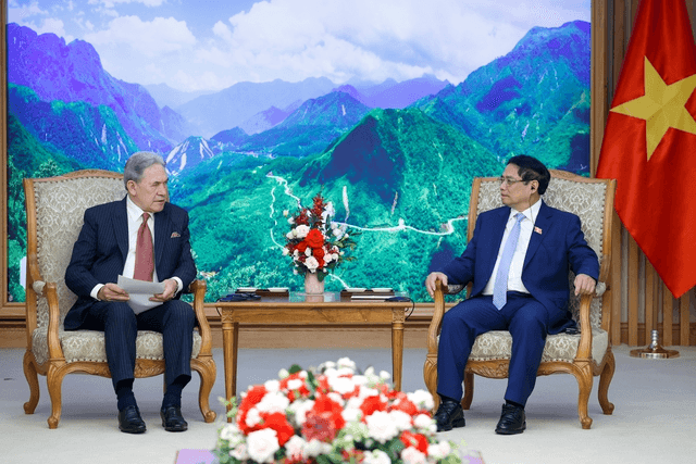 Thủ tướng Phạm Minh Chính: Sớm đưa kim ngạch thương mại Việt Nam- New Zealand đạt mục tiêu 3 tỷ USD