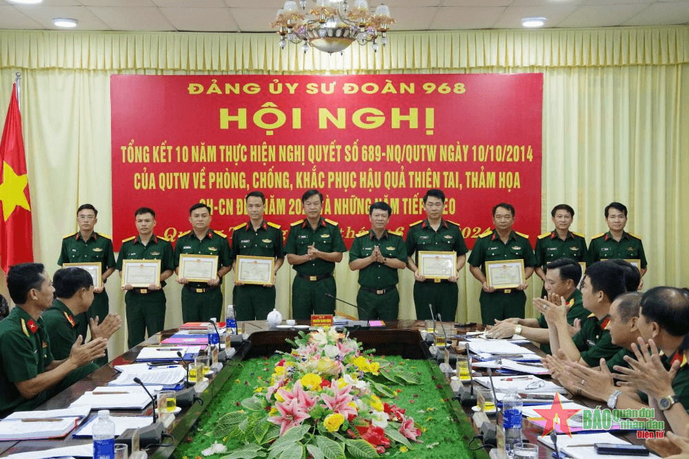 Sư đoàn 968 (Quân khu 4): Cơ động gần 5 nghìn lượt cán bộ, chiến sĩ giúp dân