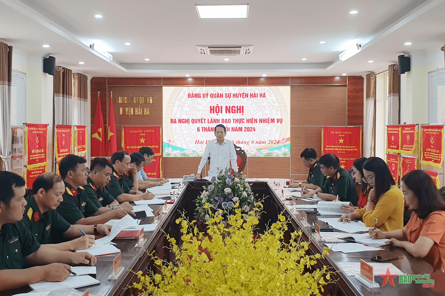 Đảng ủy Quân sự huyện Hải Hà (tỉnh Quảng Ninh) ra nghị quyết lãnh đạo thực hiện nhiệm vụ 6 tháng cuối năm 2024