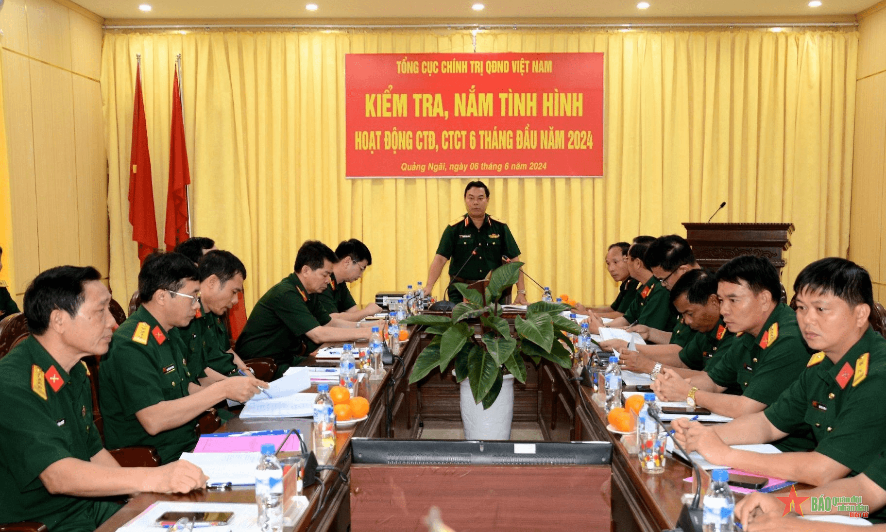 Bộ CHQS tỉnh Quảng Ngãi: Tiếp tục đổi mới, đột phá nâng cao chất lượng hoạt động công tác Đảng, công tác chính trị