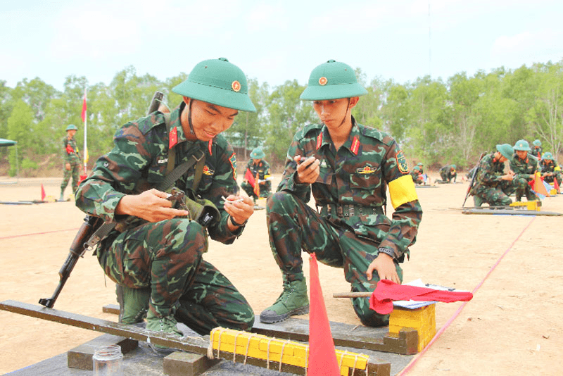 Hiệu quả những mô hình điểm trong huấn luyện chiến sĩ mới ở Quân khu 7