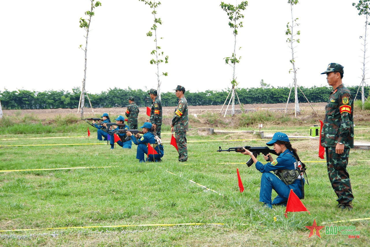 Sóc Trăng: Hội thao thể dục thể thao quốc phòng và Hội thao bắn súng quân dụng