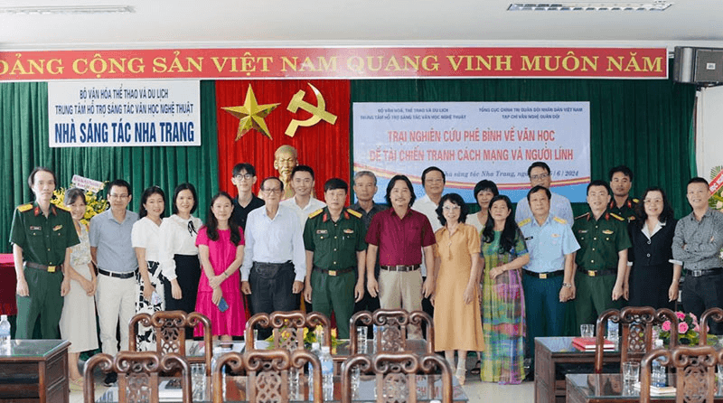 Khai mạc Trại nghiên cứu phê bình về văn học đề tài chiến tranh cách mạng và người lính năm 2024