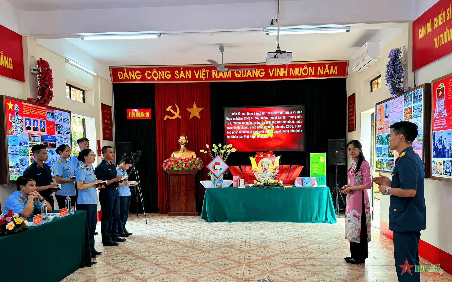 Lữ đoàn 26 tham gia sôi nổi Hội thi Phòng Hồ Chí Minh