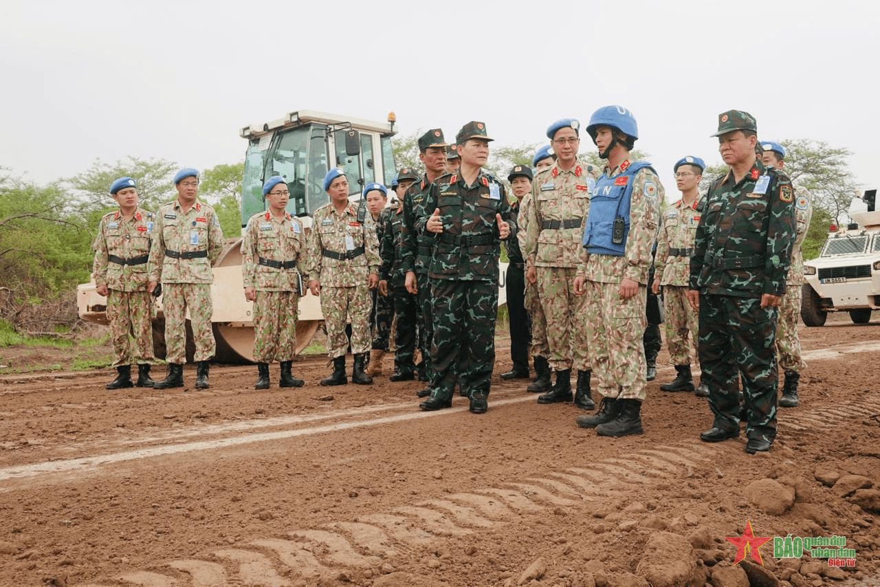 Liên hợp quốc gửi thư khen Đội Công binh Việt Nam ở Abyei