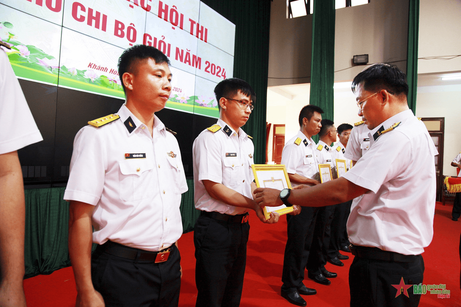 Lữ đoàn 162, Vùng 4 Hải quân bế mạc Hội thi Bí thư chi bộ giỏi