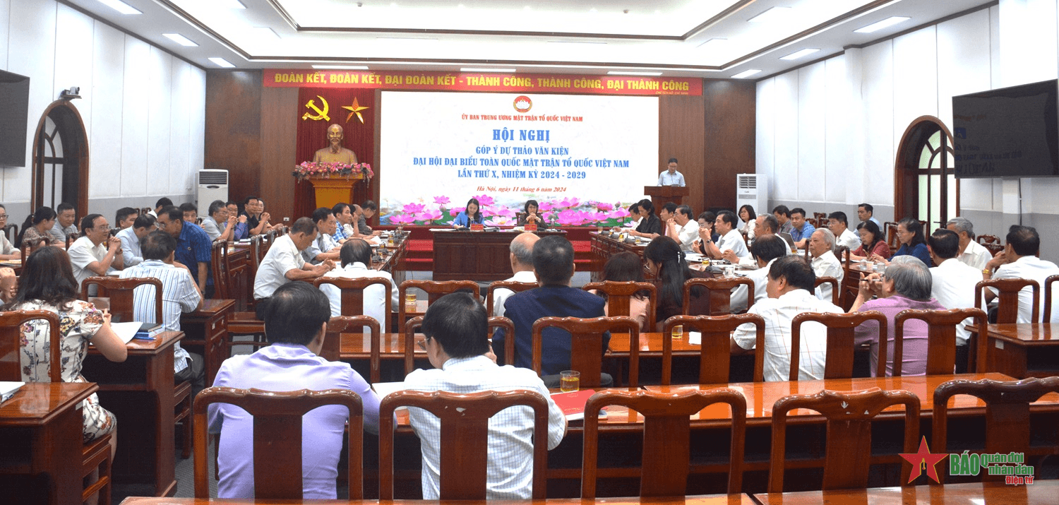 Văn kiện Đại hội đại biểu toàn quốc Mặt trận Tổ quốc Việt Nam lần thứ X, nhiệm kỳ 2024-2029 có nhiều điểm mới