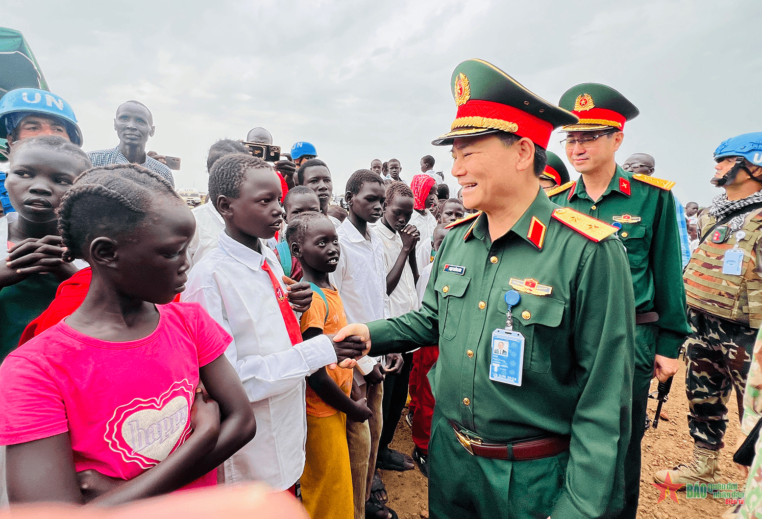 Abyei - nơi lòng nhân ái Việt Nam lan tỏa