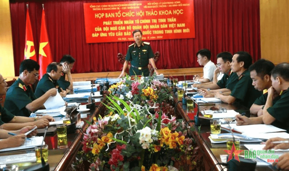 Trường Sĩ quan Chính trị tổ chức Hội thảo khoa học