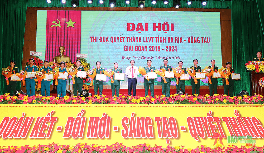 Lực lượng vũ trang tỉnh Bà Rịa-Vũng Tàu thi đua toàn diện, thiết thực, hiệu quả