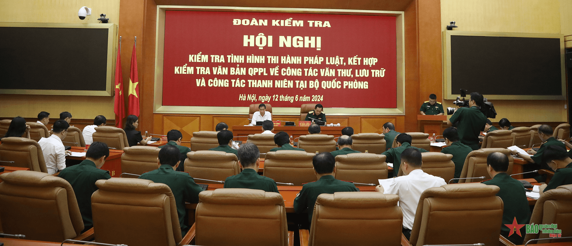 Bộ Quốc phòng luôn quan tâm công tác văn thư, lưu trữ và công tác thanh niên