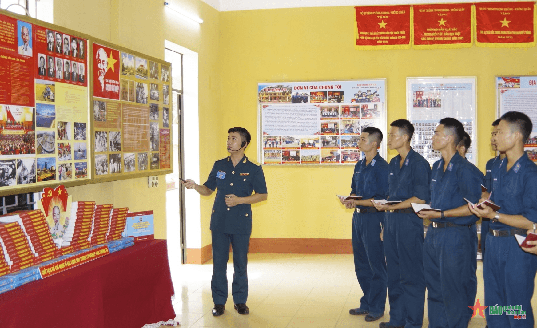 Sư đoàn Phòng Không 365 tham gia Hội thi Phòng Hồ Chí Minh
