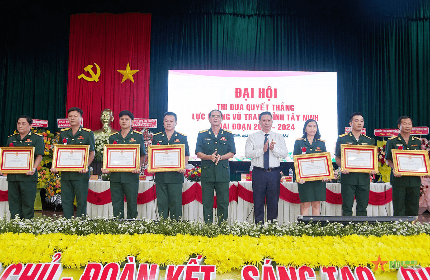 Lực lượng vũ trang tỉnh Tây Ninh xây dựng nhiều điển hình trong Phong trào Thi đua Quyết thắng