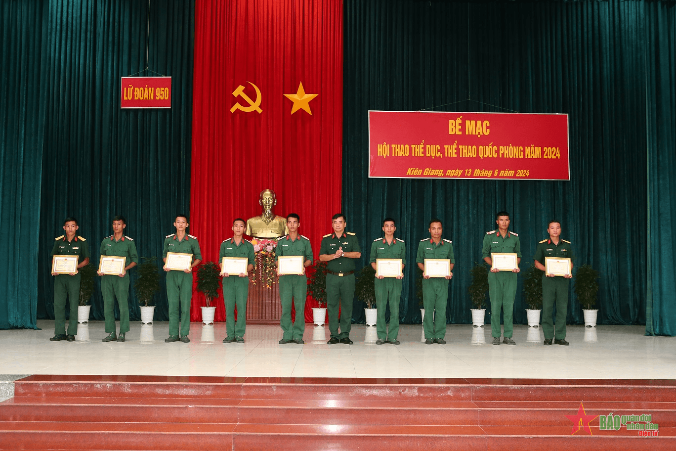 Lữ đoàn 950 (Quân khu 9): Tổ chức thành công Hội thao thể dục, thể thao quốc phòng năm 2024