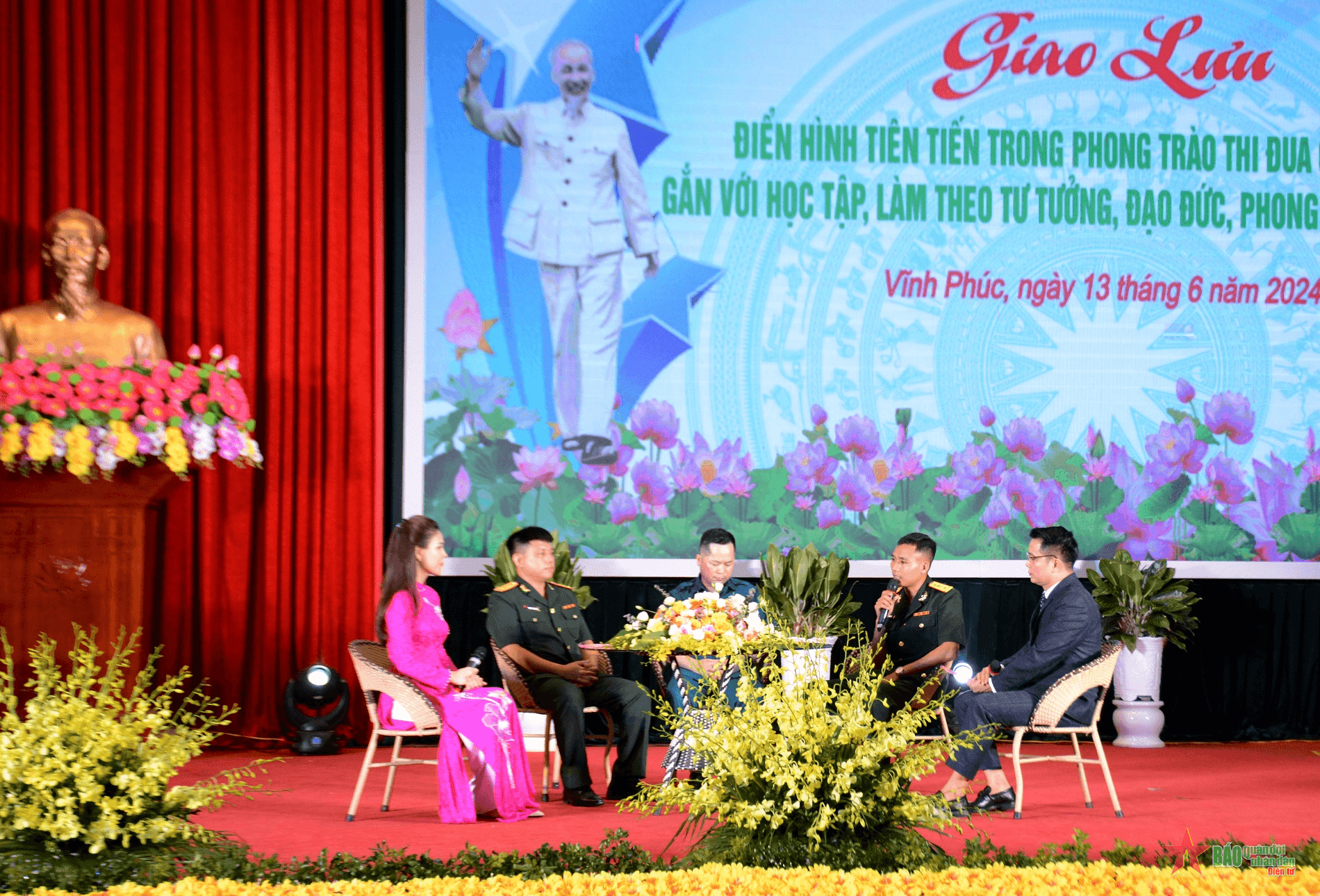 Lực lượng vũ trang tỉnh Vĩnh Phúc tôn vinh các điển hình tiên tiến