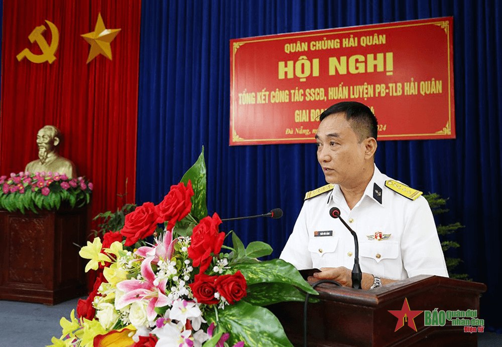 Quân chủng Hải quân tổng kết công tác pháo binh-tên lửa bờ giai đoạn 2022-2024