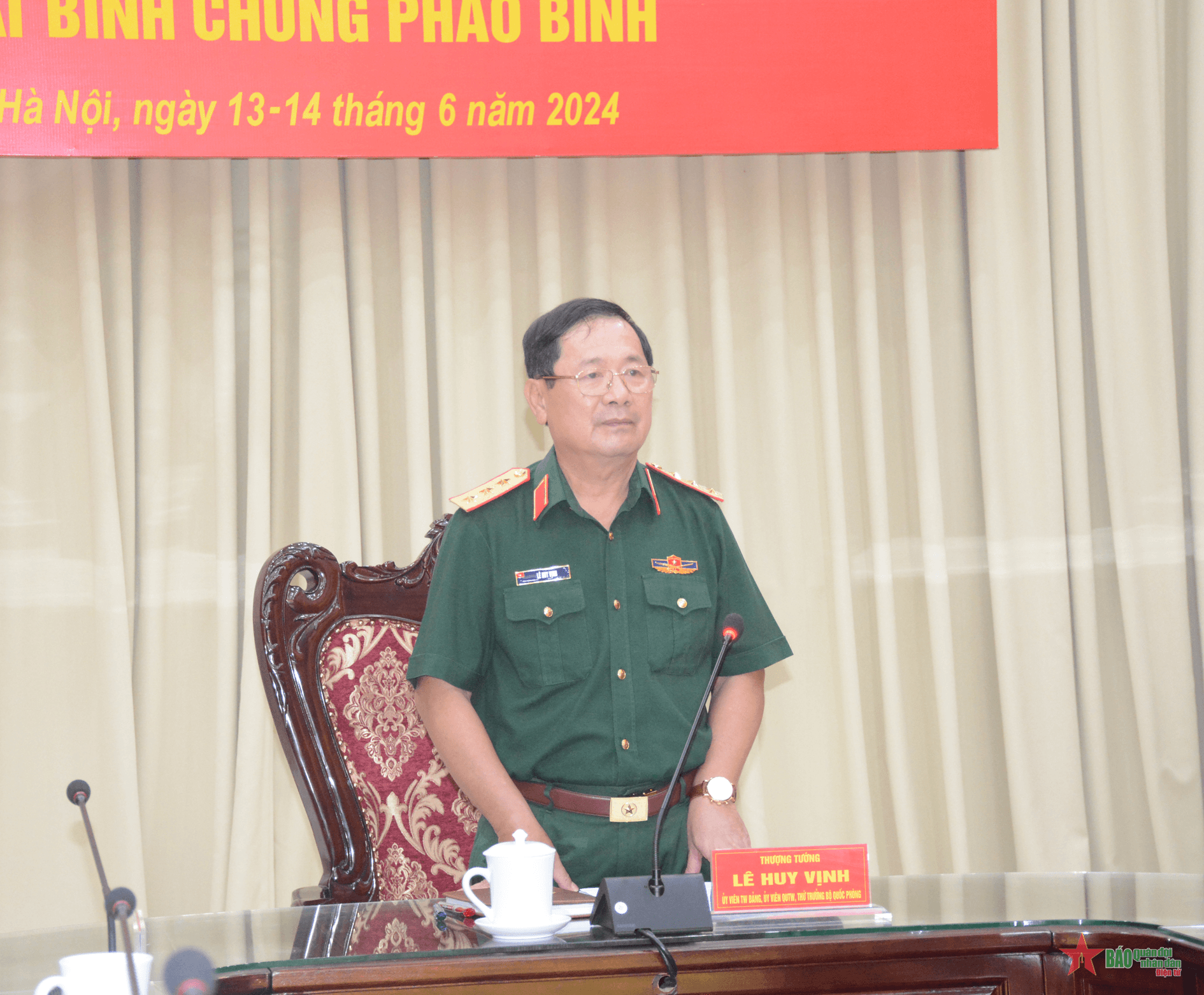 Bộ Quốc phòng kiểm tra công tác cải cách hành chính và chuyển đổi số tại Binh chủng Pháo binh