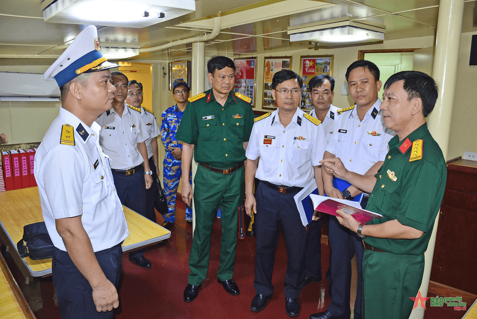Tổng cục Chính trị kiểm tra hoạt động công tác Đảng, công tác chính trị tại Lữ đoàn 125
