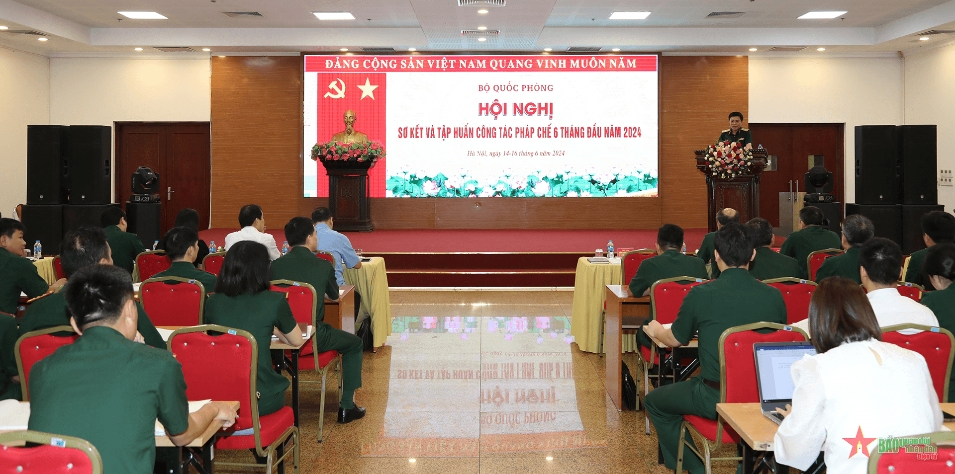 Sơ kết và tập huấn công tác pháp chế 6 tháng đầu năm 2024