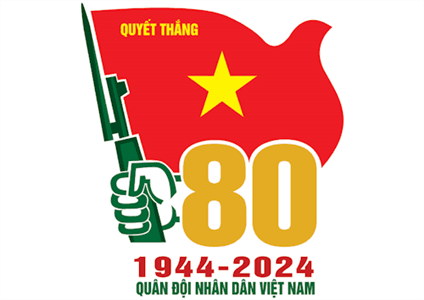 Ý nghĩa mẫu Biểu trưng kỷ niệm 80 năm Ngày thành lập Quân đội nhân dân Việt Nam