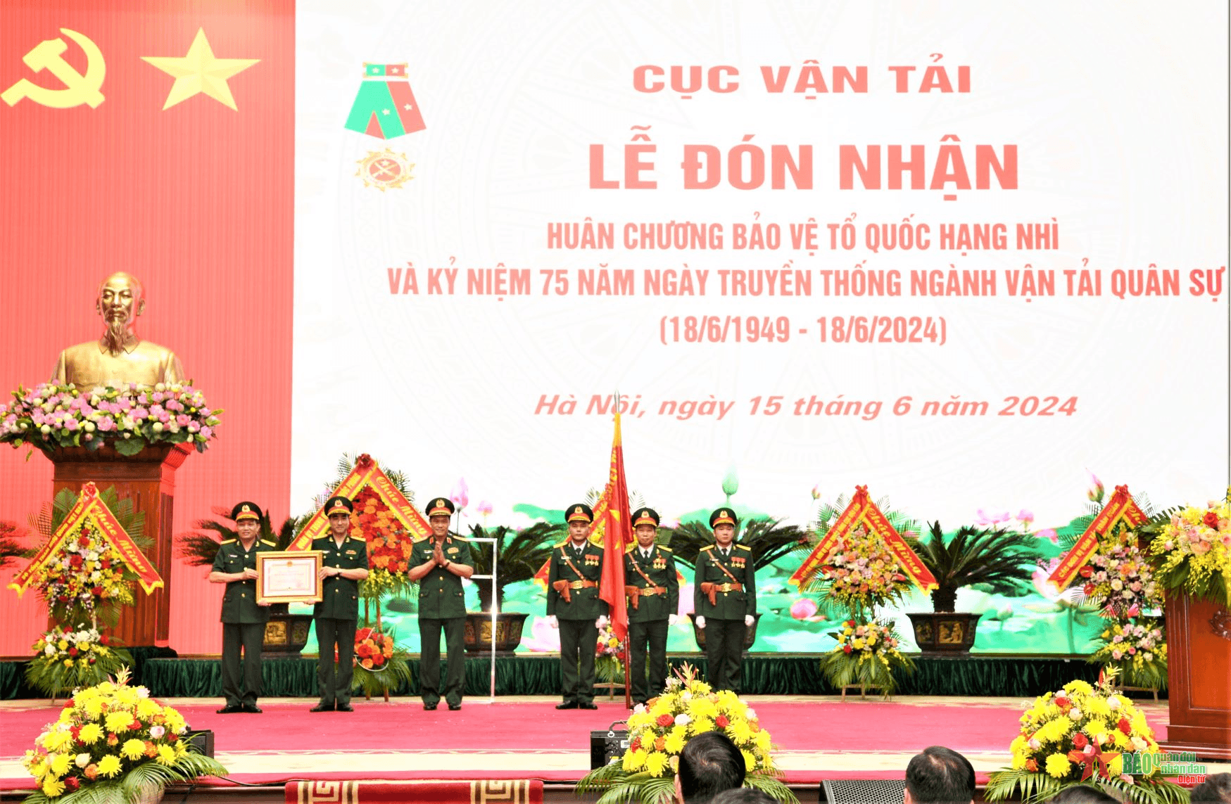 Ngành Vận tải quân sự kỷ niệm 75 năm ngày truyền thống