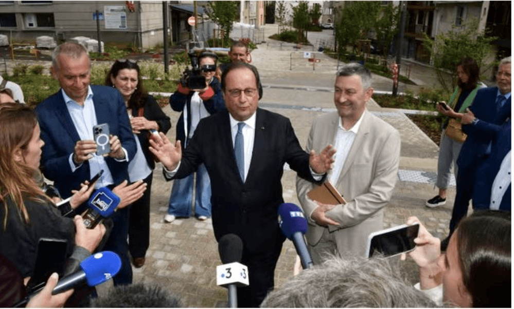 Cựu Tổng thống Pháp François Hollande sẽ tái tranh cử Quốc hội