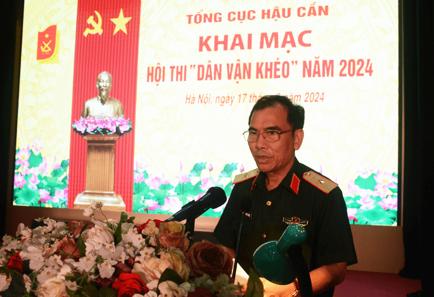 Tổng cục Hậu cần tổ chức Hội thi "Dân vận khéo"