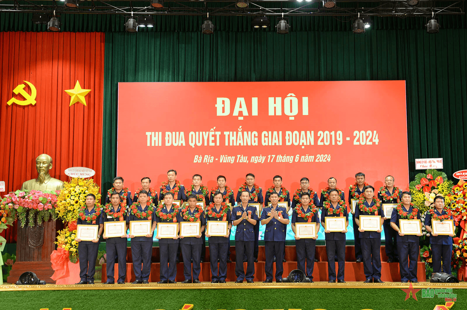 Vùng Cảnh sát biển 3 gắn Phong trào Thi đua Quyết thắng với nhiệm vụ bảo vệ Tổ quốc, thực thi pháp luật trên biển