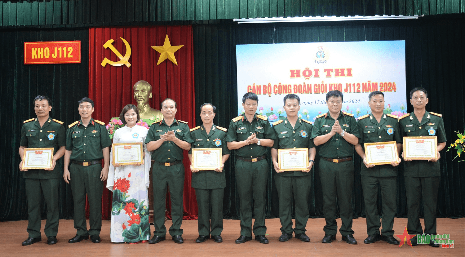 Kho J112 thi cán bộ công đoàn giỏi