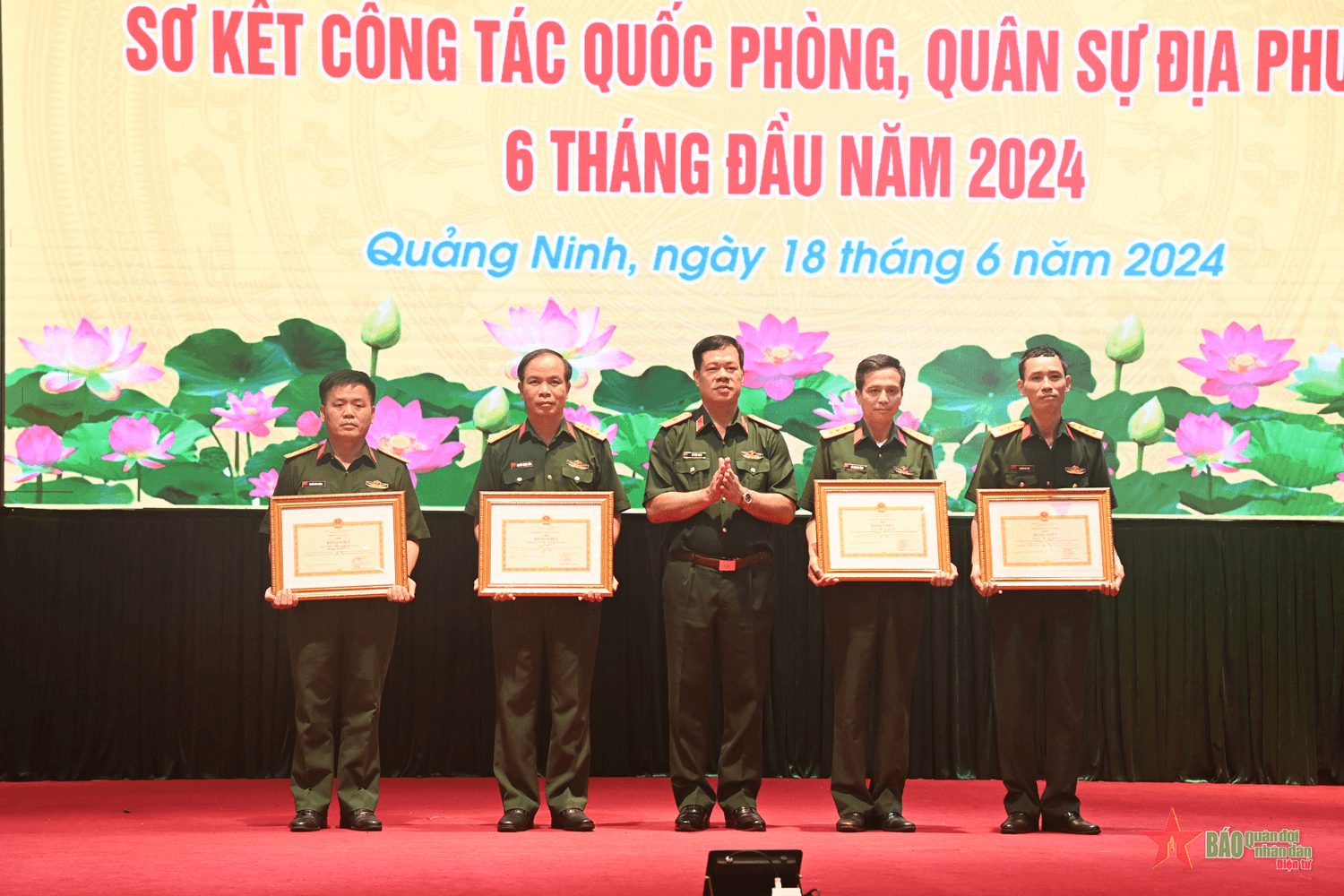 Bộ CHQS tỉnh Quảng Ninh: Sơ kết công tác quốc phòng, quân sự địa phương 6 tháng đầu năm 2024