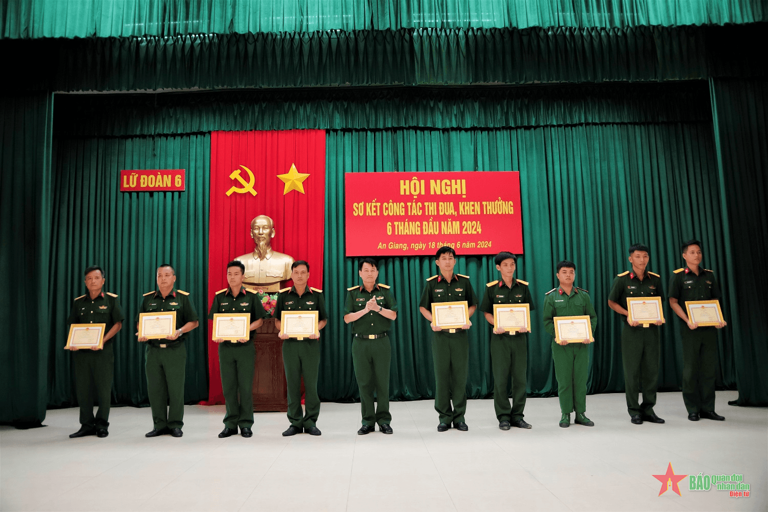 Lữ đoàn Pháo binh 6 (Quân khu 9): Hướng các hoạt động thi đua vào thực hiện thắng lợi nhiệm vụ chính trị