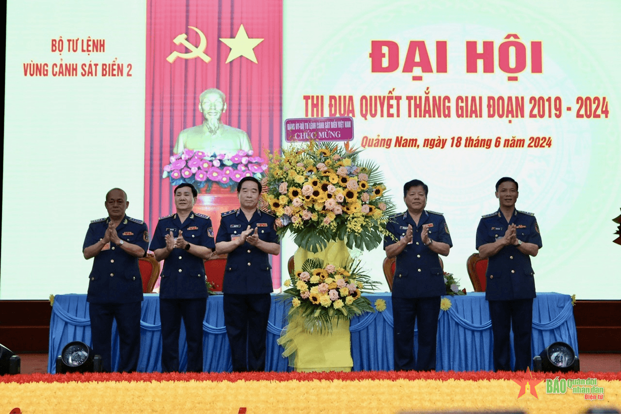 Vùng Cảnh sát biển 2: Phong trào Thi đua Quyết thắng bám sát nhiệm vụ chính trị trọng tâm