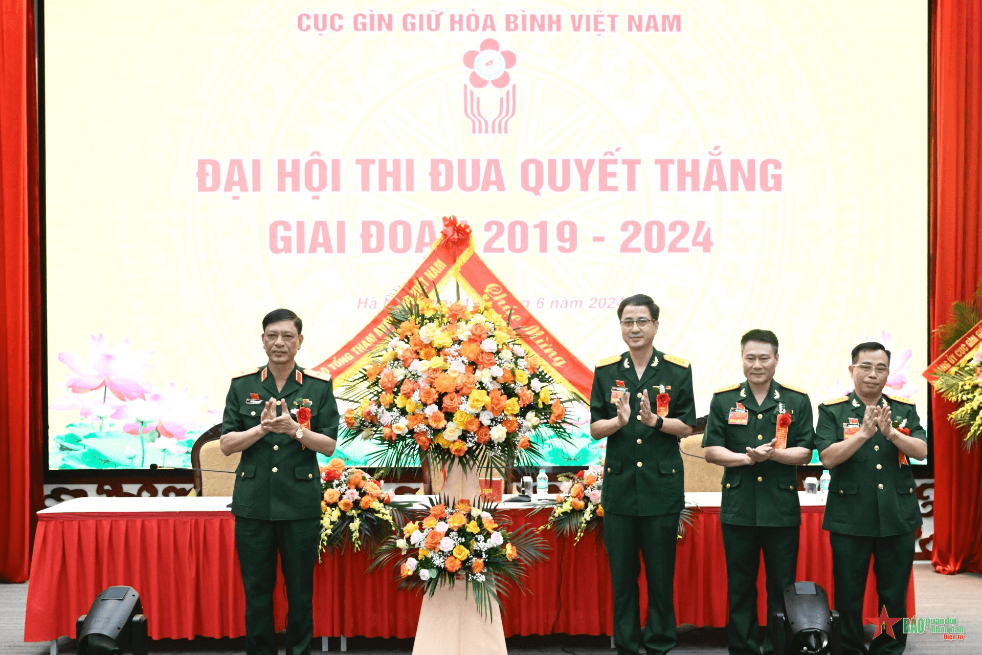 Đại hội Thi đua Quyết thắng Cục Gìn giữ hòa bình Việt Nam giai đoạn 2019-2024