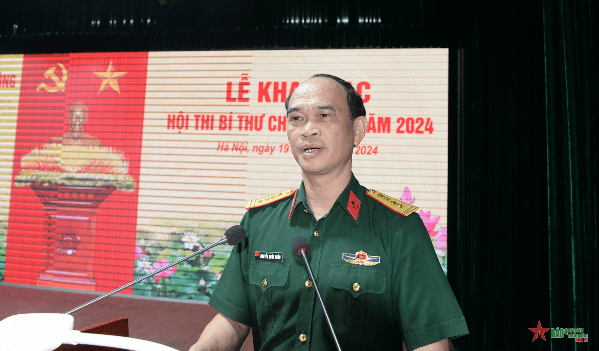 Binh chủng Đặc công tổ chức Hội thi Bí thư chi bộ giỏi năm 2024